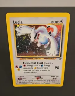 Pokemon TCG Lugia Neo Genesis Holo Card 9/111 Unlimited Rare - Image 4