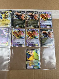 2014-2016 Pokemon TCG Pikachu EX, Dragonite EX & Gengar EX Foil Lot 13 Cards - Image 2