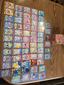 Pokemon Topps cards 1999 TV Animation Edition Series 1 with original box - Image 1