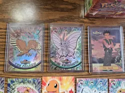 Pokemon Topps cards 1999 TV Animation Edition Series 1 with original box - Image 5