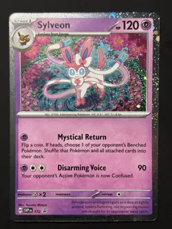 Sylveon - (Cosmos Holo) Promo SV: Scarlet & Violet Promo Cards 172 NM - Image 5
