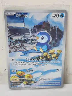Piplup 098/094 Me02: Phantasmal Flames Holo POKEMON TRADING CARDS - Image 1