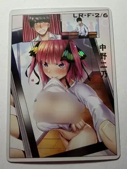 SEXY HEROINE WAIFU Nakano Nino GO-TOUBUN NO HANAYOME ACG MATTE HOLO CARD NM - Image 1