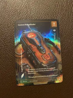 Wonders Of The First Custom Rangefinder Formless Foil NM Card Roman Silvershot - Image 1