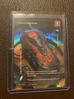 Wonders Of The First Custom Rangefinder Formless Foil NM Card Roman Silvershot - Image 3