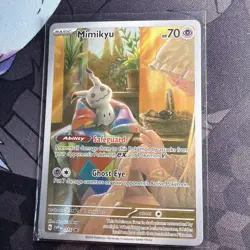 Pokemon TCG Mimikyu Scarlet & Violet Promo Card 075/Promo - Image 1