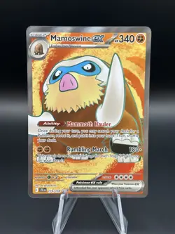 Mamoswine ex - 174/159 - Ultra Rare - Journey Together - Pokemon Card - NM - Image 1