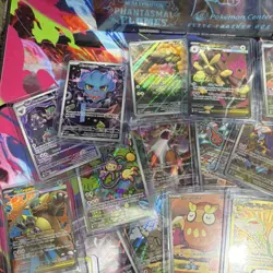 Pokemon TCG Holo Foil Card Lot - Paradox Rift, Phantasmal Flames, Kangaskhan - Image 3