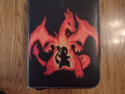 pokemon card binder and cards excellent condition except for a few - Image 1