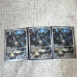 Pokemon Zekrom Celebrations Full Art Holo 3 Card Lot English 025/025 - Image 1