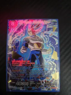 SSB Vegeta, Unbridled Power BT16-147 SCR - NM - Dragon Ball Super Card Game - Image 1
