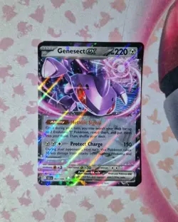 Pokemon S&V Black Bolt Genesect EX Double Rare Holo Card 067/086 - Image 1
