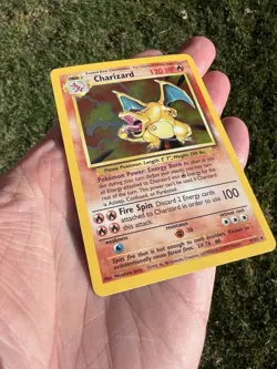 Base Set Lot Charizard 4/102 & Blastoise 2/102 Holo Pokemon Card Collection - Image 3