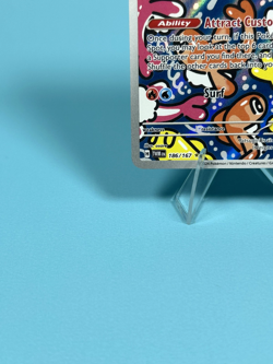 Pokemon TCG Tatsugiri Twilight Masquerade Illustration Rare Card 186/167 - NM - Image 5