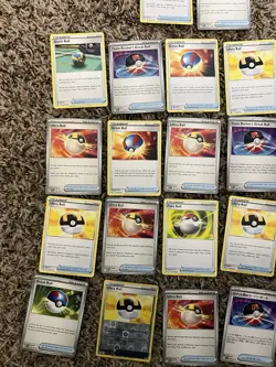 Pokemon TCG Trainer Ball Lot Ultra Ball Great Ball Dream Ball 22 Cards - Image 3