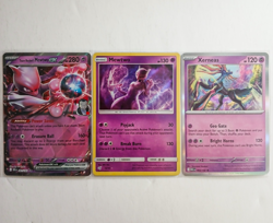 Pokemon Psychic Bundle | 3 Cards NM - Xerneas , Mewtwo 12/18, Mewtwo 081/182 - Image 1