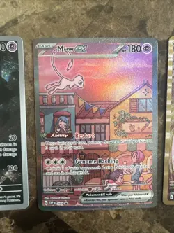 Pokemon 151 Mew & Mewtwo Ultra Premium Collection UPC 3 Card Promo Set - Image 3