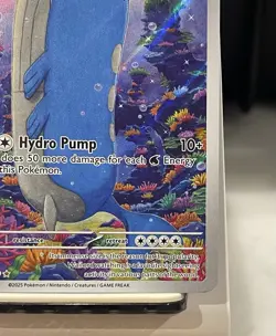 Pokemon Wailord Full Art Illustration Rare 162/159 Journey Together NM Condition - Image 4