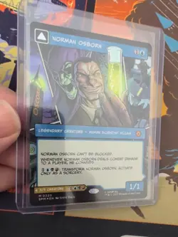 Norman Osborn (Borderless Foil) - M 0220 - Marvel's Spider-Man MTG - Image 1