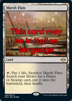 MTG MARSH FLATS EXC - ACQUITRINO - MH2 - MAGIC - Image 1