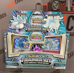 Brand New Pokemon Sun And Moon Trainer Kit Game And Trading Cards - Image 1