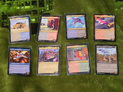 MTG "TRANSFORMERS" Cards x8 Optimus Prime,Flamewar Brash Veteran,Goldbug - Image 2