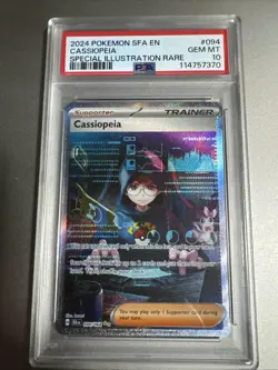 Pokemon Cassiopeia Shrouded Fable SIR Card 094/064 Shrouded Fable PSA 10 - Image 1