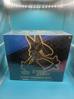 Pokemon Crown Zenith elite trainer box sealed new w/case small corner tear - Image 1