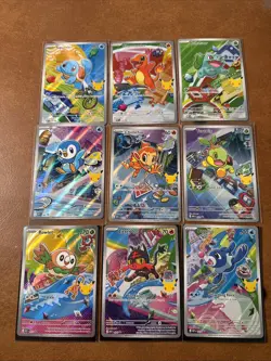 Pokemon TCG First Partner Illustration Collection 2026 Promos Full Set NM✨ - Image 1
