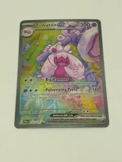 Tinkaton ex 262/193 Sv02: Paldea Evolved Special Illustration Rare Pokemon - Image 3