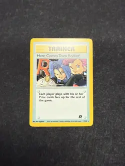 Here Comes Team Rocket! 15/82 Pokemon Team Rocket Holo - Image 1