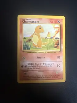 Rare Pokemon TCG Charmander Base Set 46/102 1999 - Offers accepted - Image 1