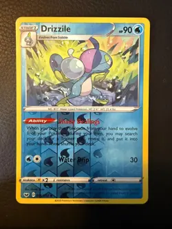 Drizzile 056/202 Uncommon Sword & Shield Pokemon Reverse Holo Near Mint - Image 1