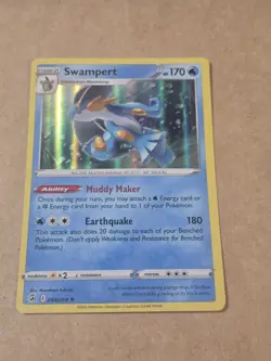 Pokemon Swampert - Holo Rare SWSH: Fusion Strike 064/264 - Image 1