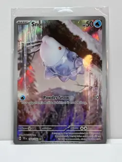 Pokemon: Snom - 168/162 - SV05: Temporal Forces (TEF) Illustration Rare - Image 1