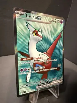 Latias ex 220/191 Sv08 Surging Sparks Ultra Rare Holo 210 HP Pokemon - Image 3