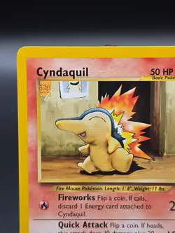CYNDAQUIL 57/111 COMMON NEO GENESIS POKEMON NM - Image 2