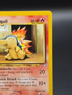 CYNDAQUIL 57/111 COMMON NEO GENESIS POKEMON NM - Image 3