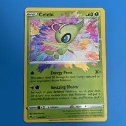 Pokemon TCG Celebi Vivid Voltage Holo Card 009/185 Amazing Rare - Image 5