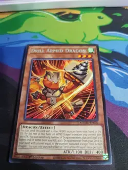 MZMU-EN030 Drill Armed Dragon Rare 1st Edition YuGiOh - Image 1