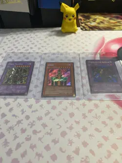 Yu-Gi-Oh! TCG Dark Paladin, Jinzo, Thousand-Eyes Restrict Vintage Holo Lot - Image 1