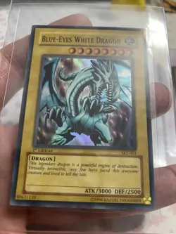 Yu-Gi-Oh! TCG 1st Edition Blue-Eyes White Dragon, Red-Eyes B. Dragon Konami Lot - Image 2