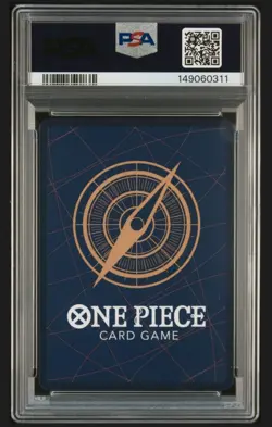 2025 ONE PIECE OP13-CARRYING ON HIS WILL ALTERNATE ART MONKEY D LUFFY PSA 10 Gem - Image 2