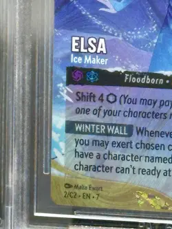 Disney Lorcana Challenge Event Top 32 Elsa Ice Maker Foil Promo 2/C2 BGS 9.5 - Image 5