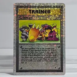Challenge! 106/110 - Pokemon Legendary Collection Reverse Holo Rare Card HP - Image 1
