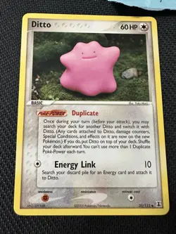 Ditto (Delta Species) 35/113 Basic 60HP Regular Uncommon Pokemon Card (2005) - Image 1