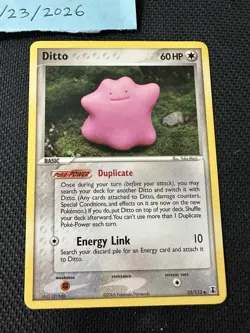 Ditto (Delta Species) 35/113 Basic 60HP Regular Uncommon Pokemon Card (2005) - Image 2