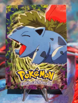 IVYSAUR #02 Pokemon Card TCG Topps TV Animation Edition E2 of 12 - Image 1