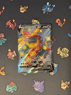 Pokemon Cards Centiskorch V SV108/SV122 Shiny Full Art Shining Fates - (NM) - Image 1