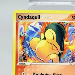 Cyndaquil 54/115 EX Unseen Forces Non Holo Pokemon Card 2005 Vintage NM - Image 2